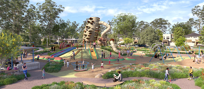 Oak Grove Park Eye Level View B